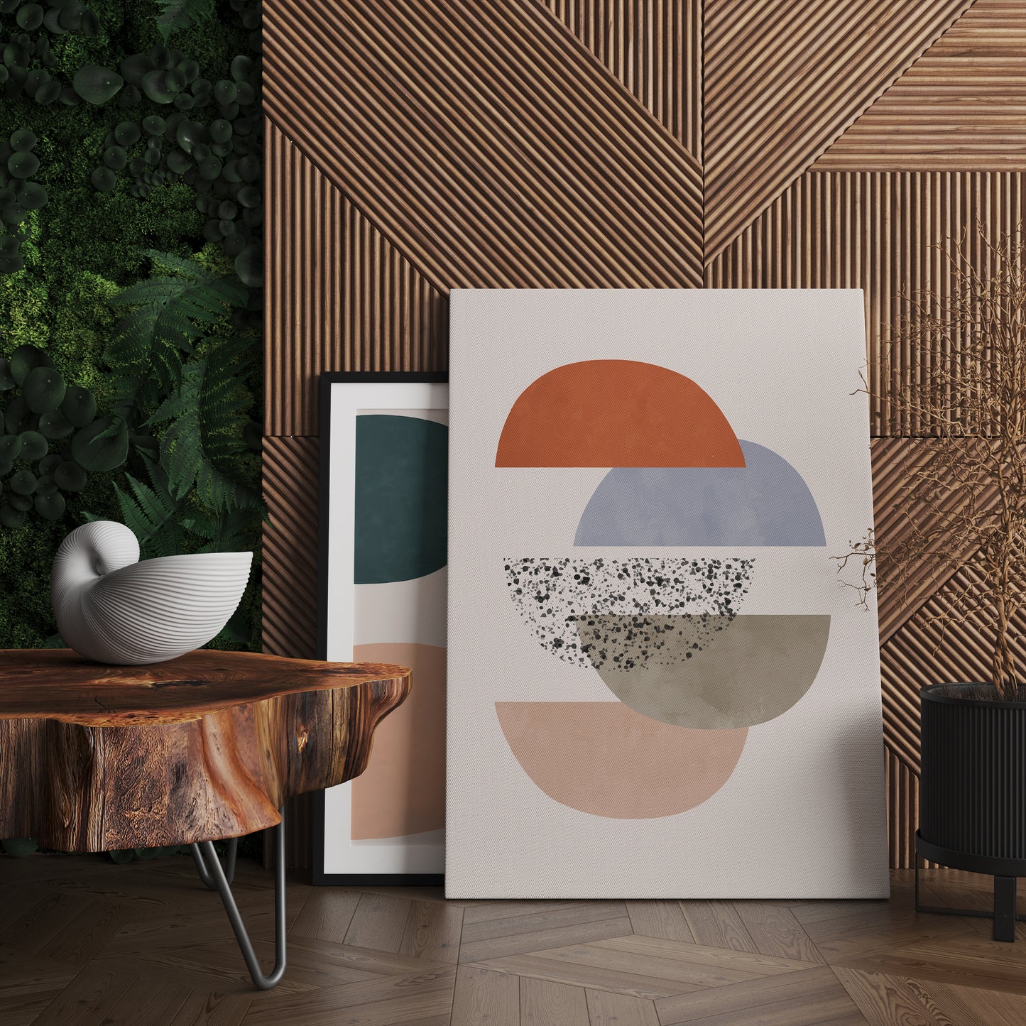 Mid Century Modern Canvas Print