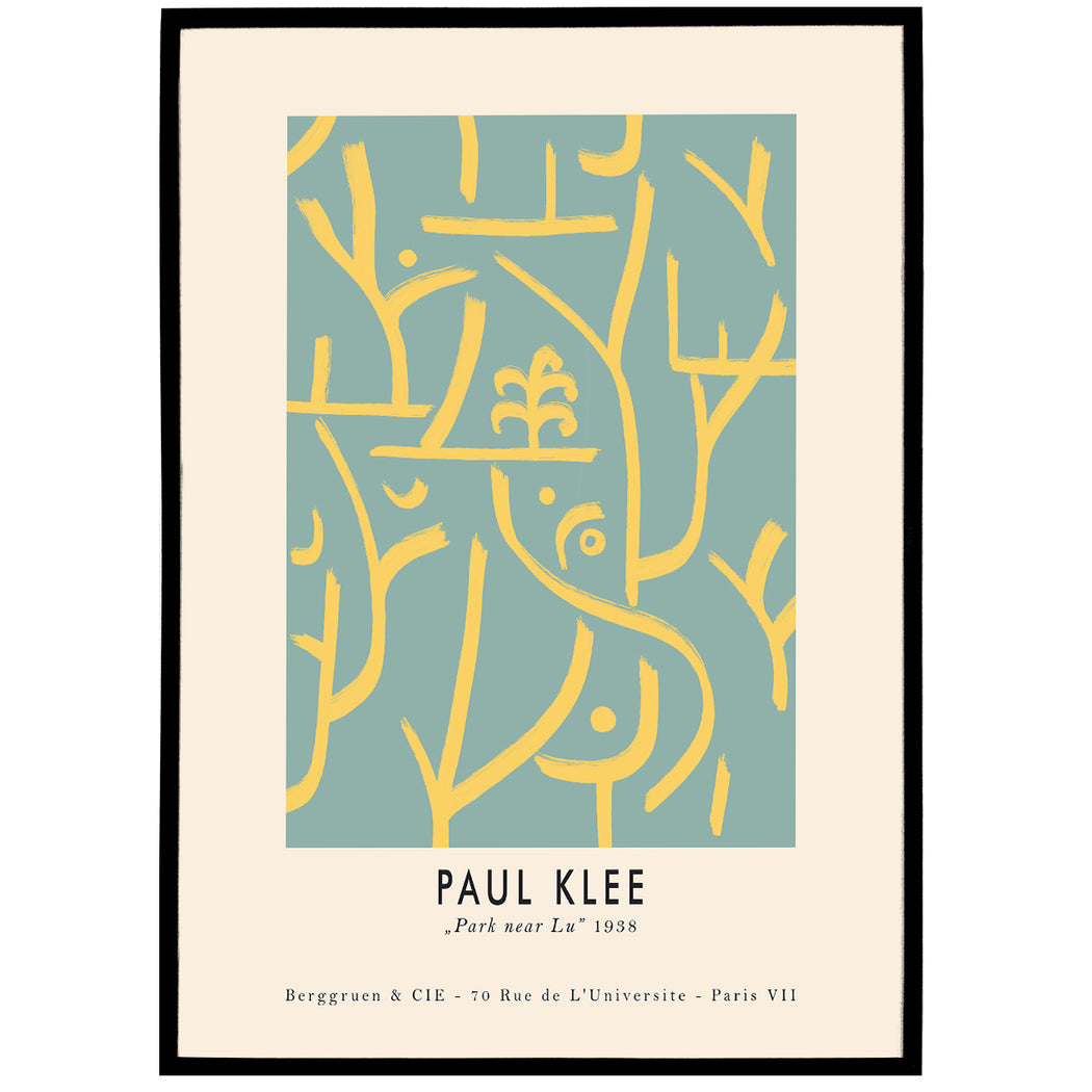 P. Klee Art Print