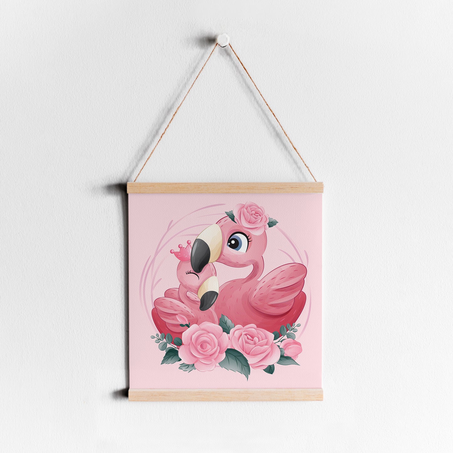 Flamingo Family Print