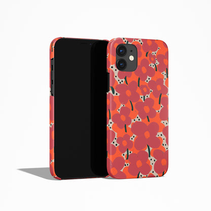 Pink Floral Pattern iPhone Case