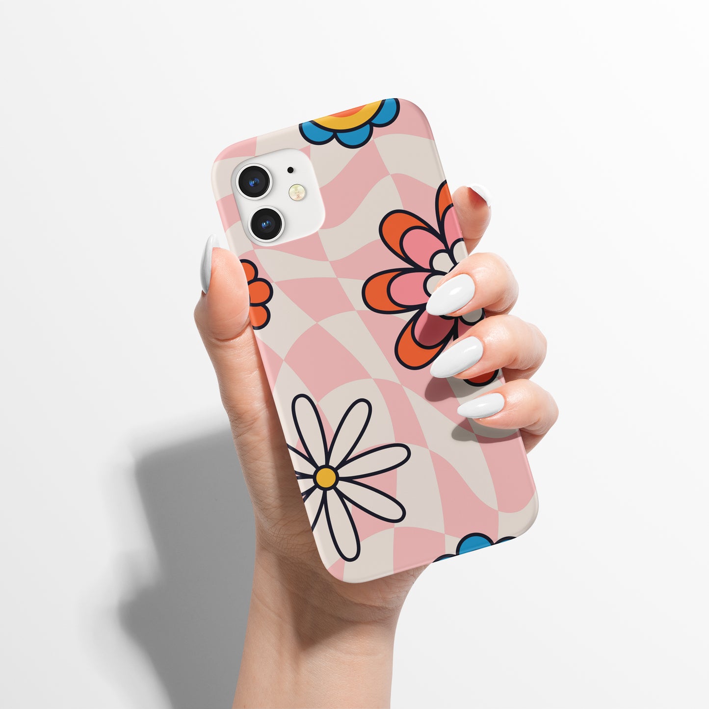 Groovy Retro Pink iPhone Case