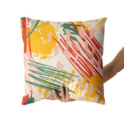 Summer Abstract Pillow