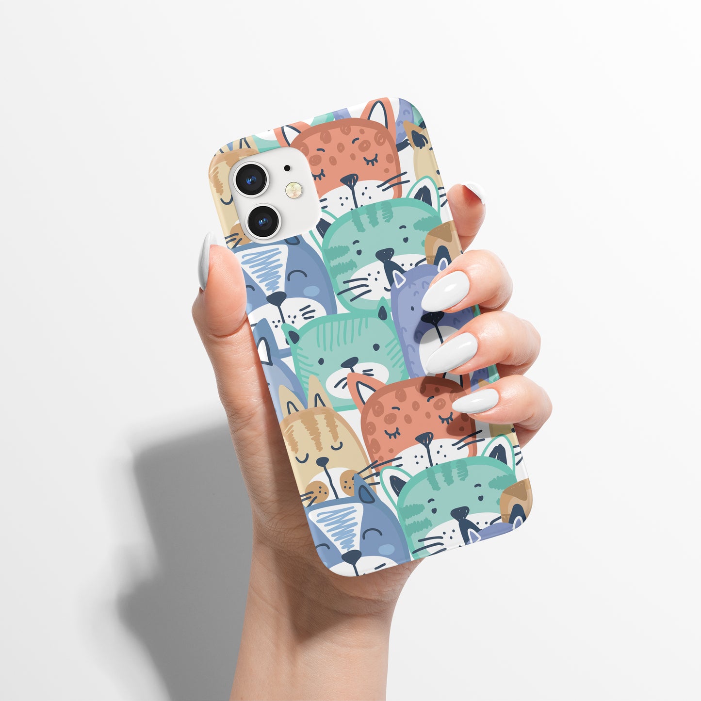 Cute Pastel Animals iPhone Case