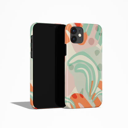 Mint Abstract iPhone Case