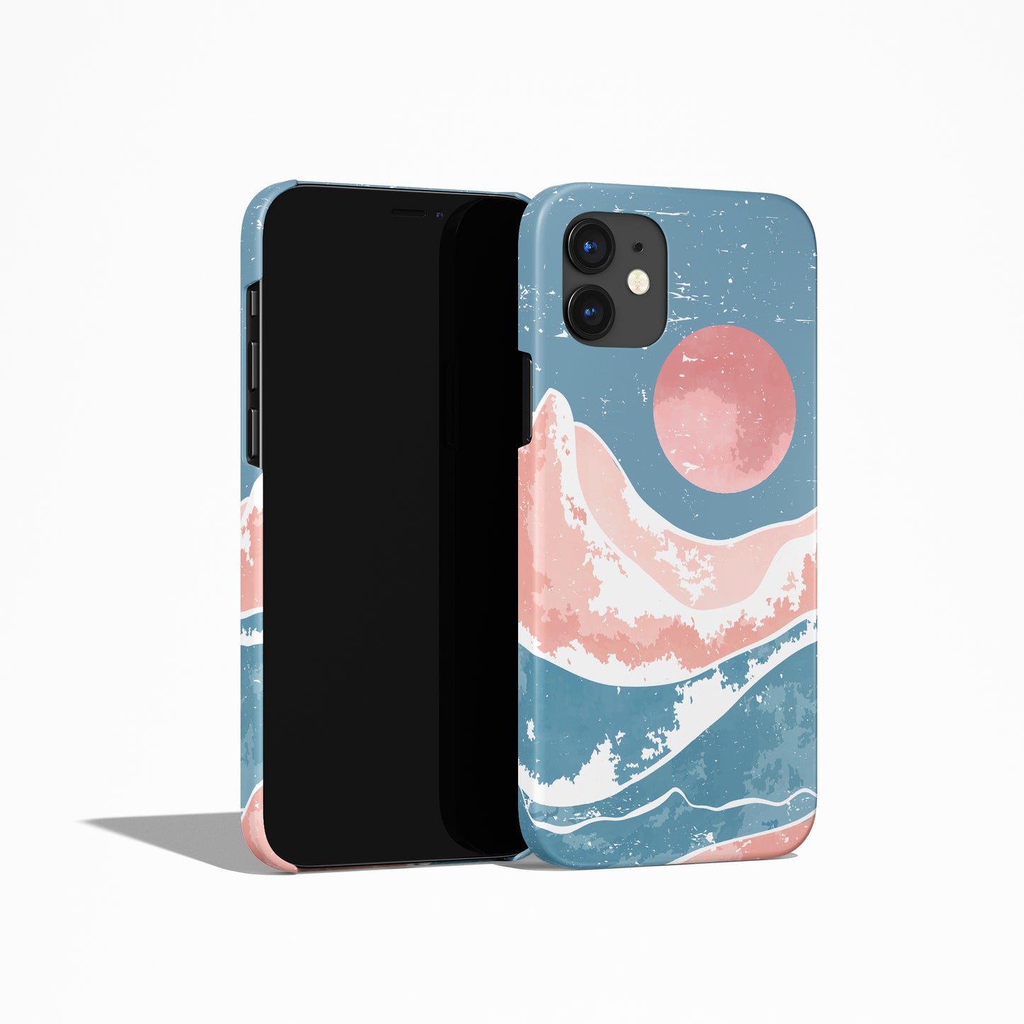 Pastel Mountain National Park Sunset iPhone Case