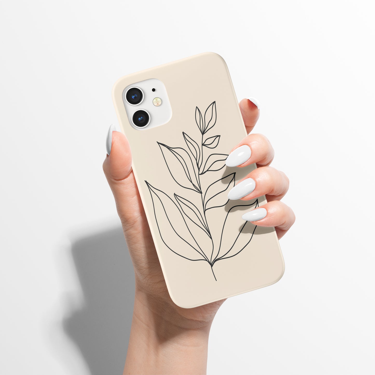 Line Art Minimalist iPhone Case