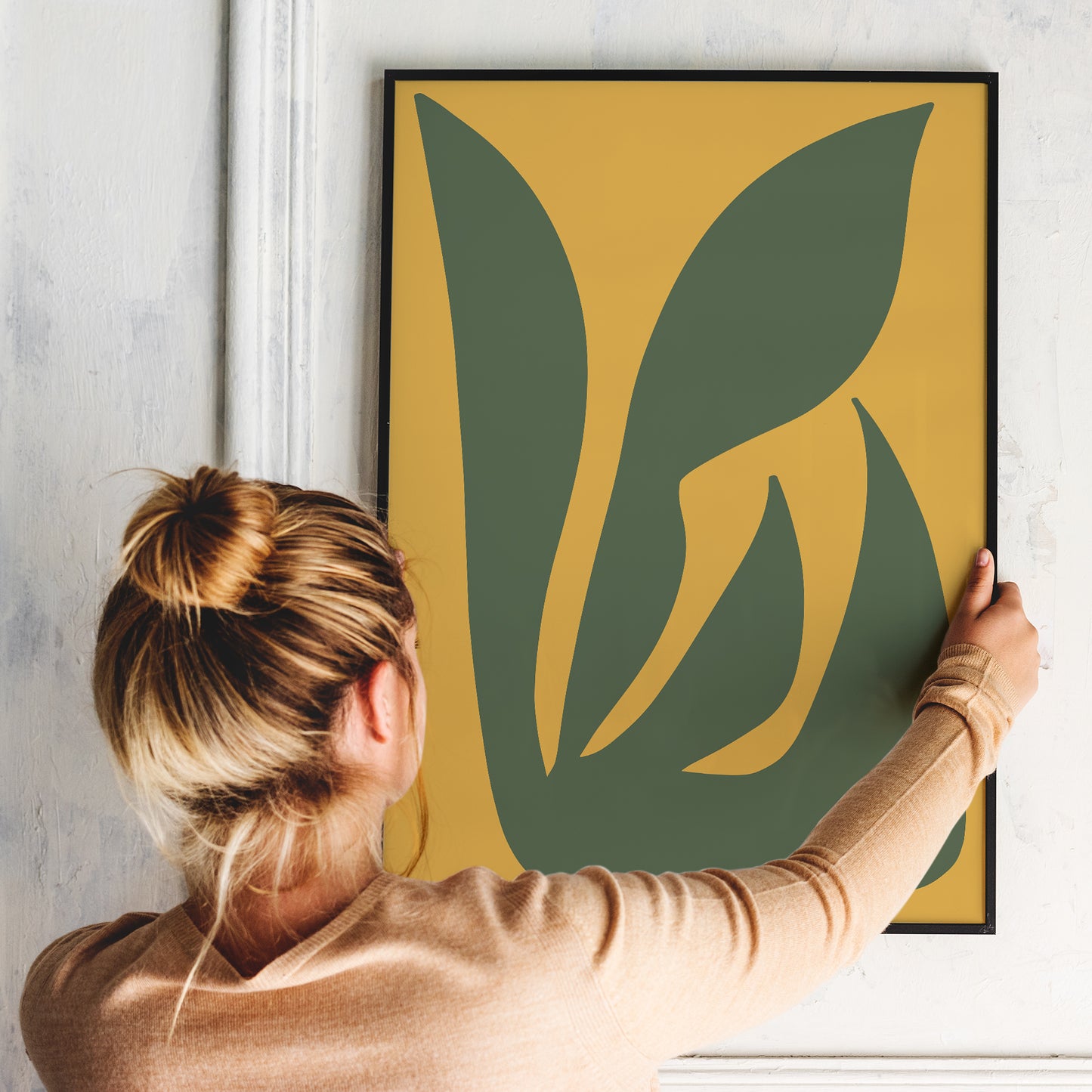 Green Leaf Poster