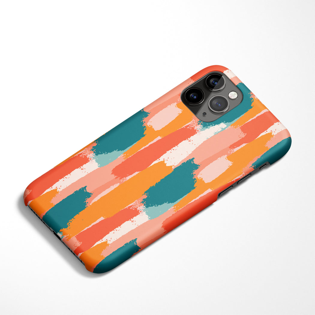 iPhone Case with Colorful Pattern