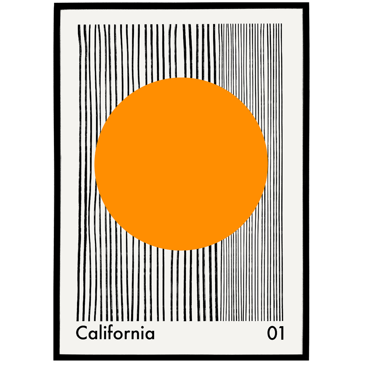 California Travel Poster