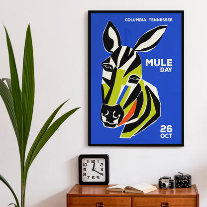 Mule Day, Tennessee Festival Poster