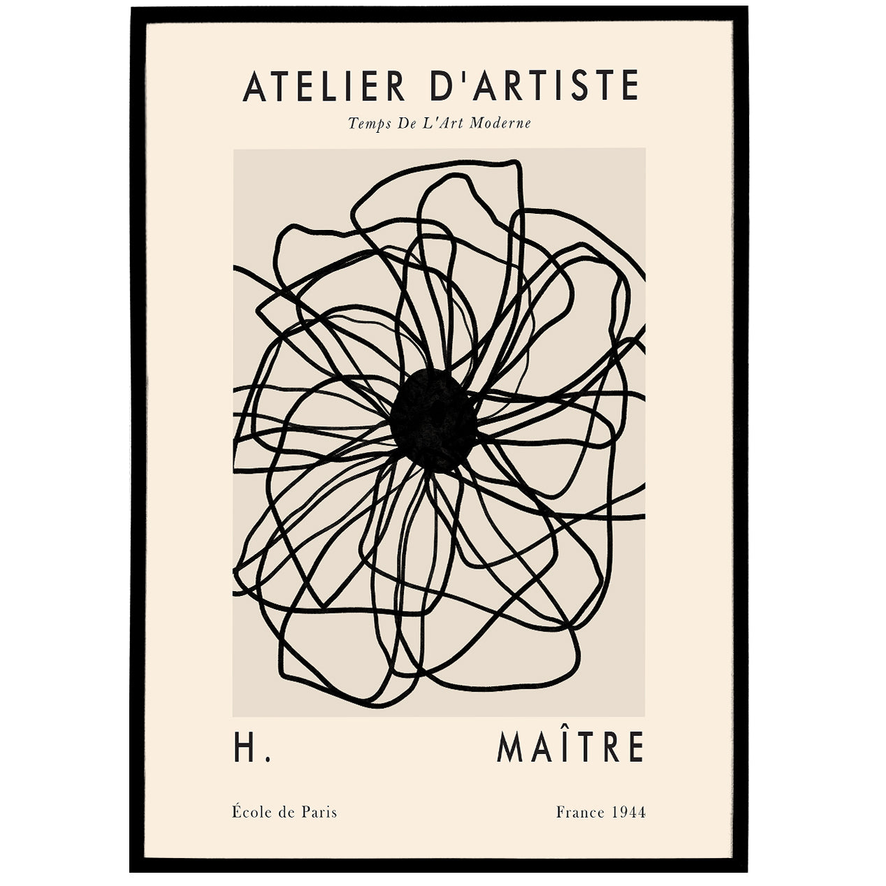 French Botanical Poster – HypeSheriff