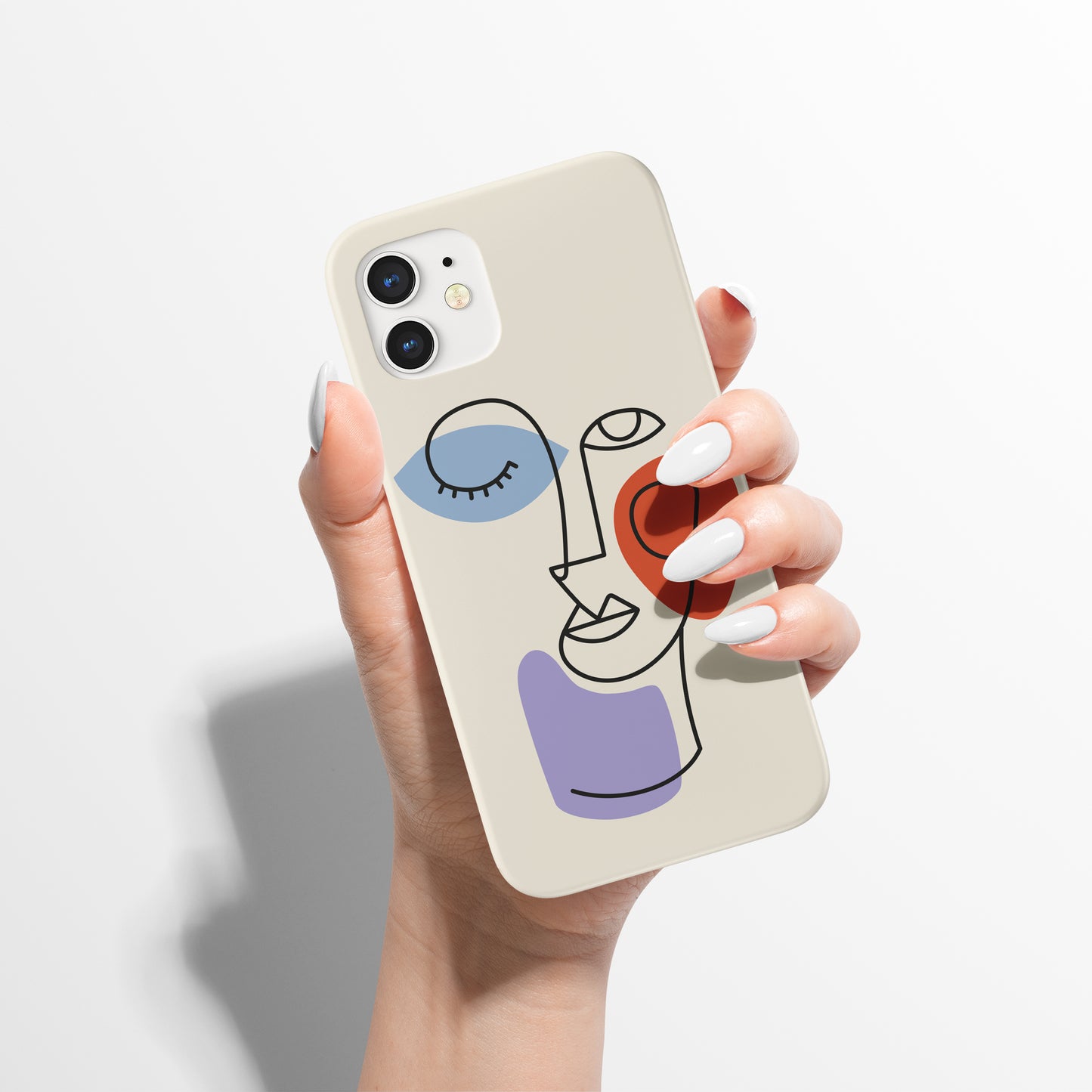 Picasso Inspired Line Art iPhone Case