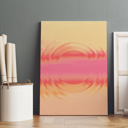 New Age Modern Abstract Art Canvas Print