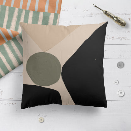 Danish Modern Design Throw Pillow