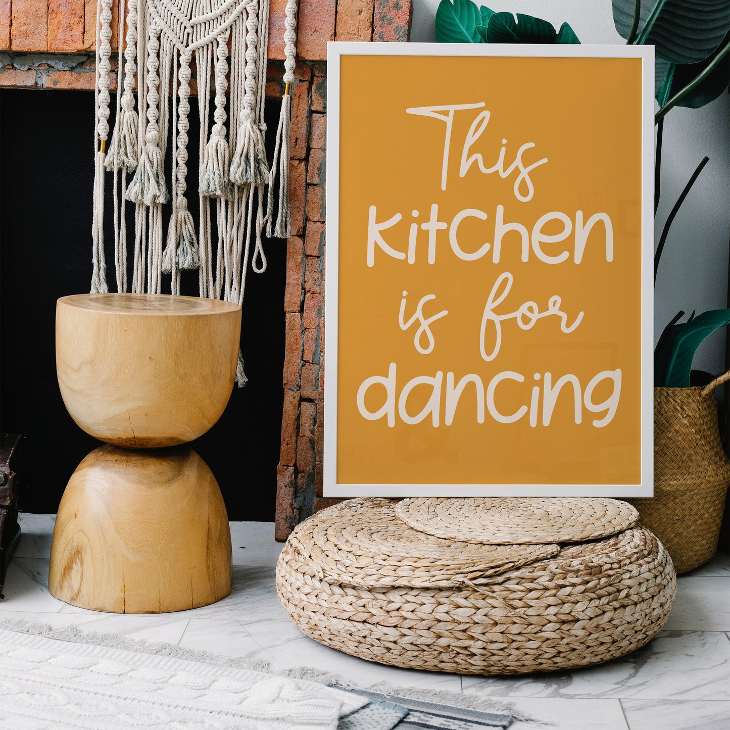 This Kitchen Is For Dancing Poster