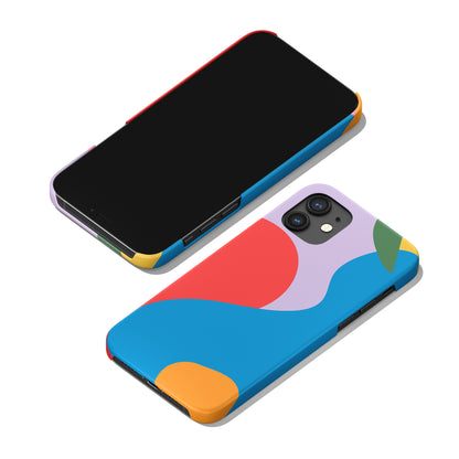 Colorful Mid Century iPhone Case