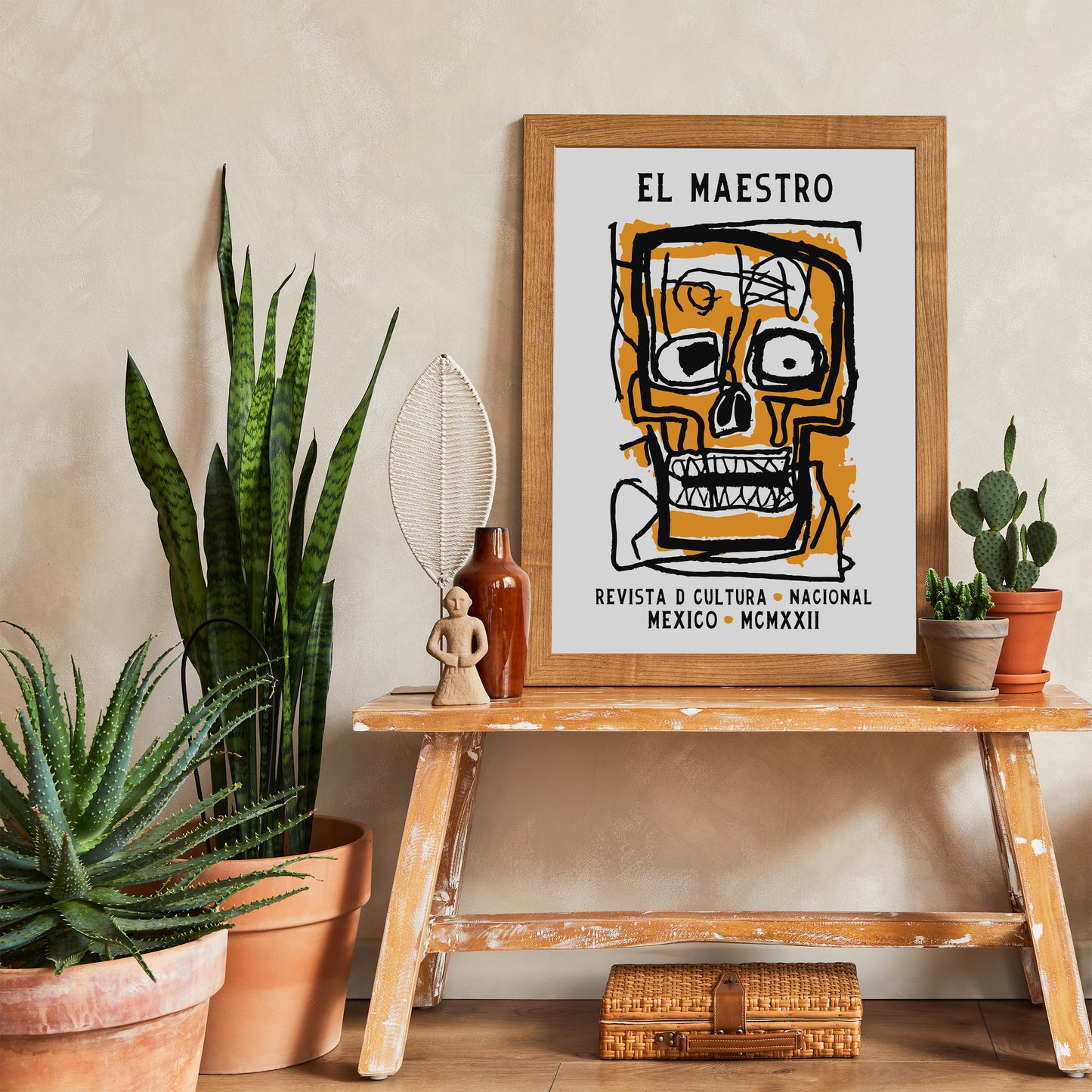 El Maestro Mexican Art Exhibition Poster