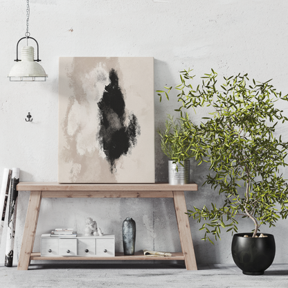 Nordic Vibes Abstract Artistic Canvas Print