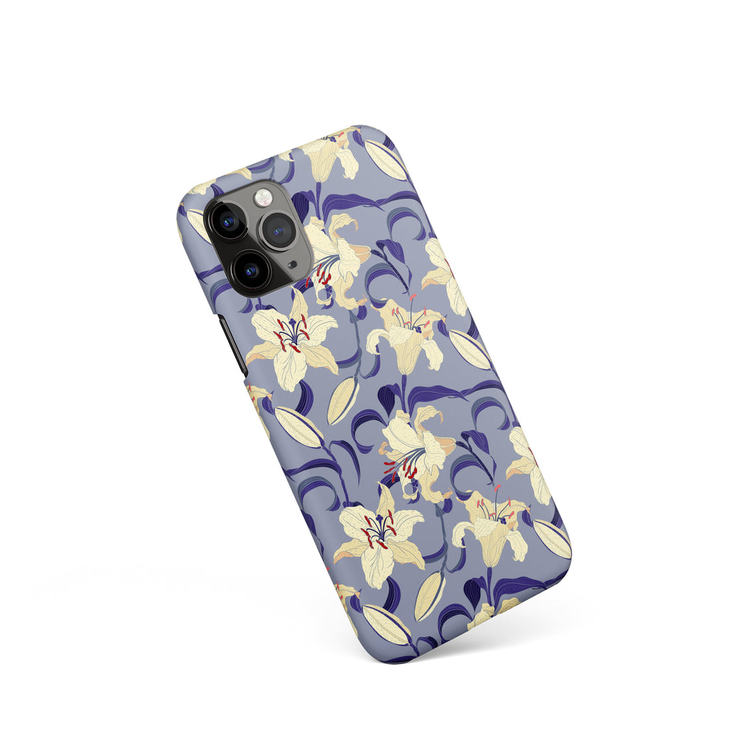 iPhone Case with Lilies Print