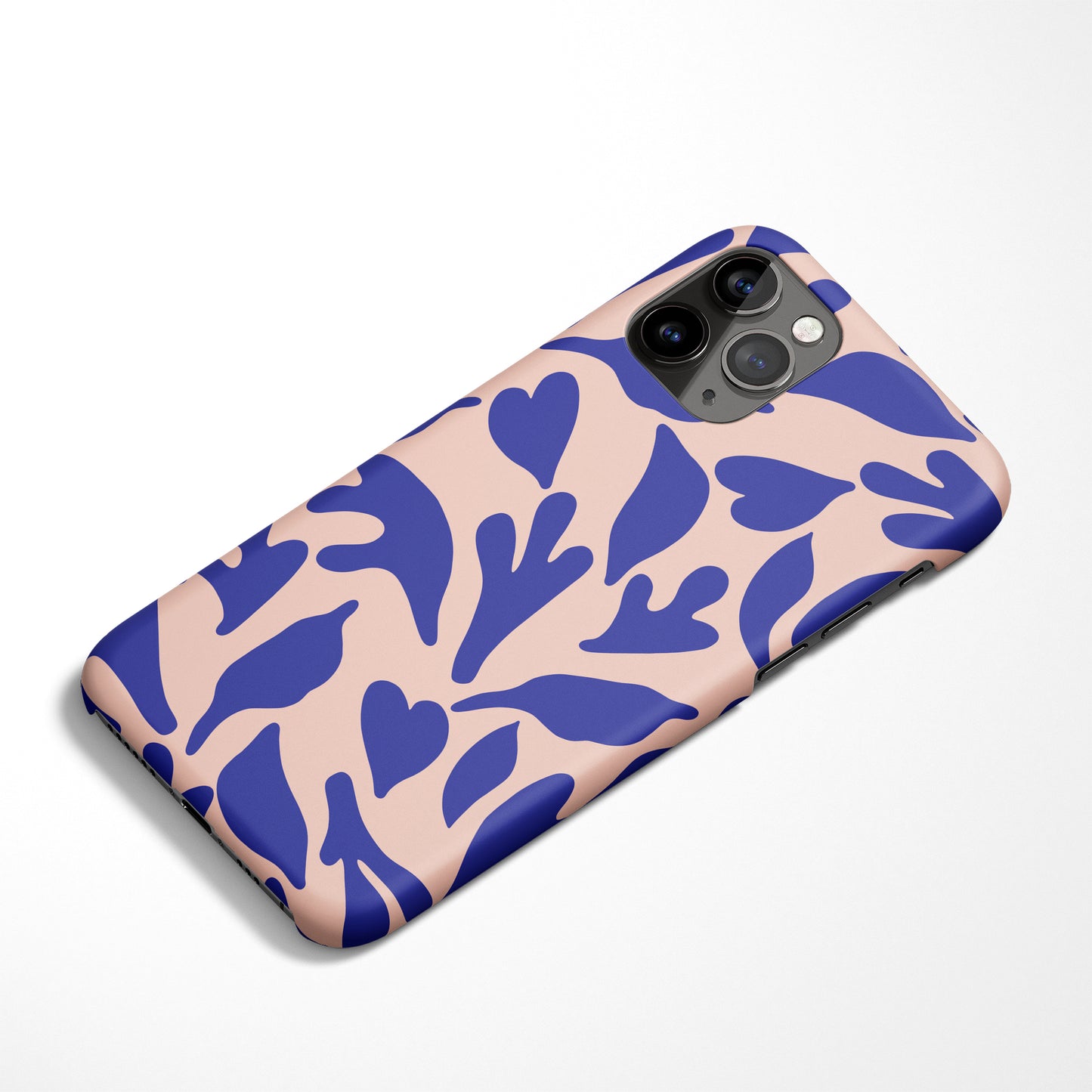Blue and Pink iPhone Case