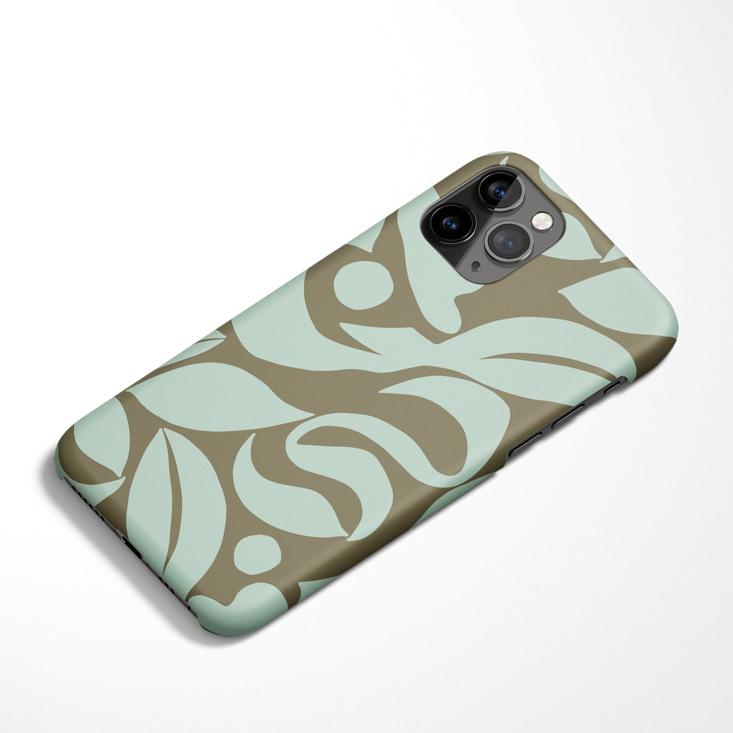 Floral Drawing iPhone Case