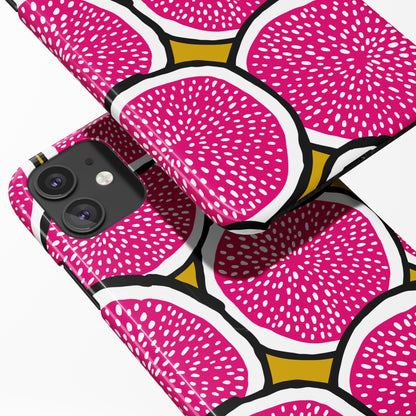 Pink Pitahaya Fruit iPhone Case