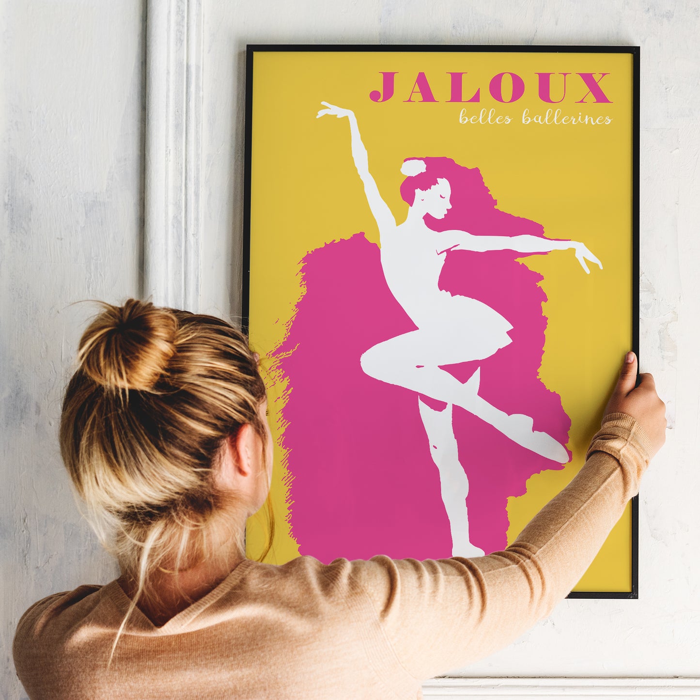 Yellow Ballet Poster