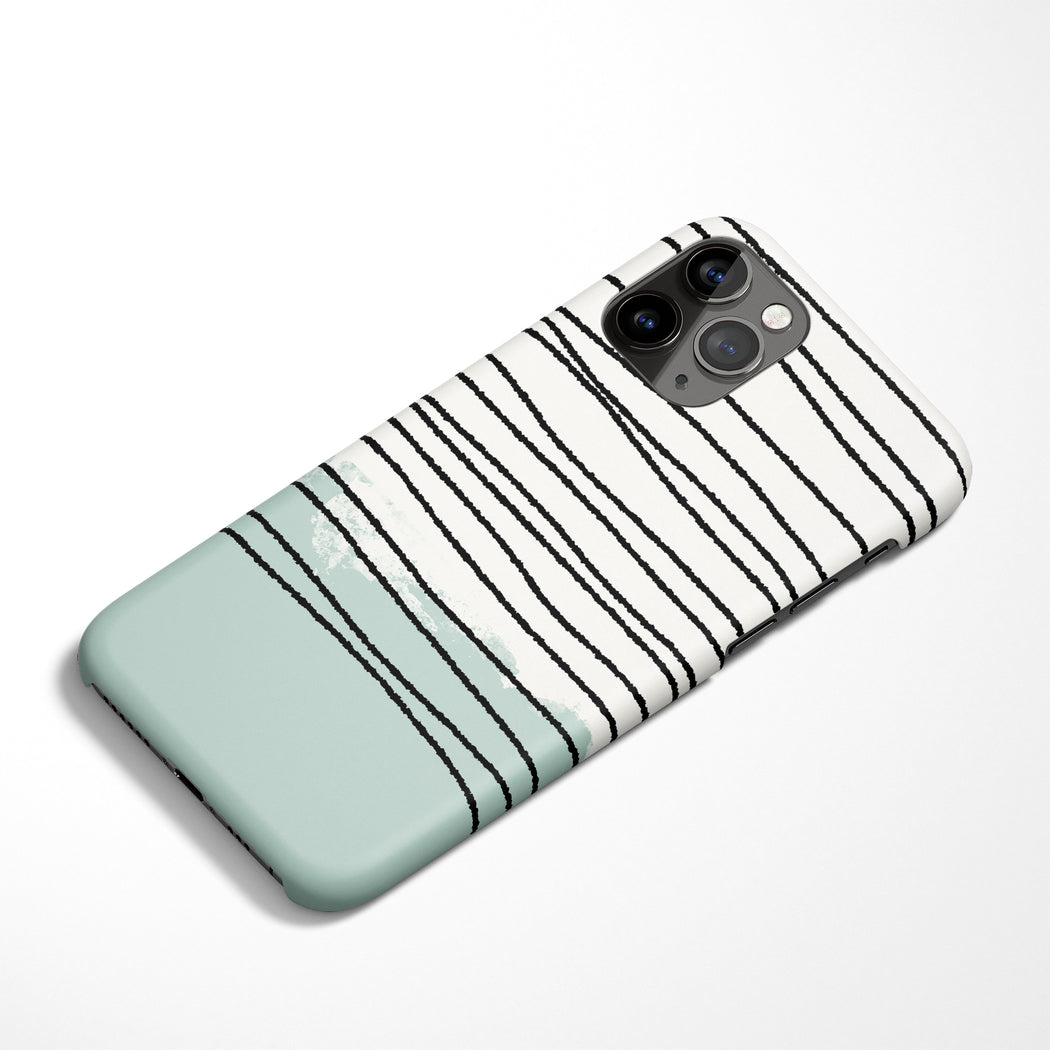 Mid Century Drawing iPhone Case 2