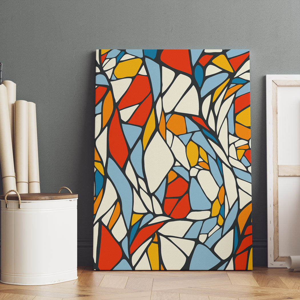 Colorful Abstract Artistic Canvas Print