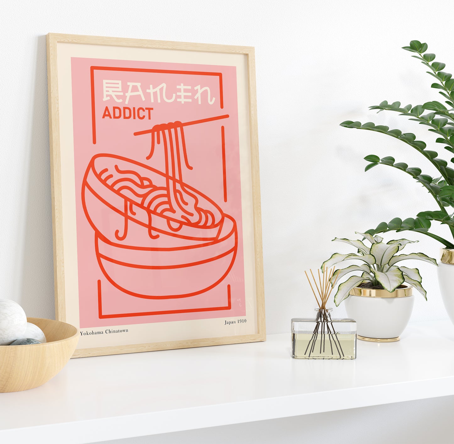 Ramen Addict - Foodie Poster