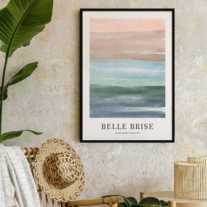 Belle Brise Abstract Modern Poster