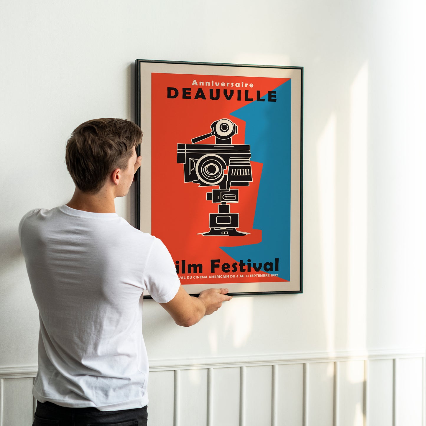 Deauville Film Festival Retro Poster