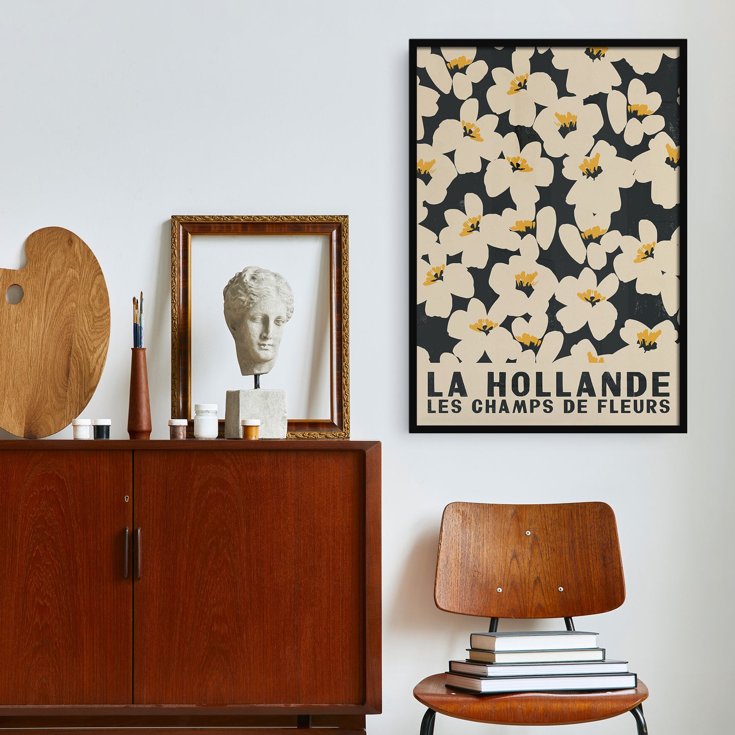La Hollande, Les Champs De Fleurs Poster