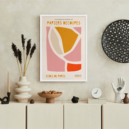 Papiers Decoupes Boho Poster