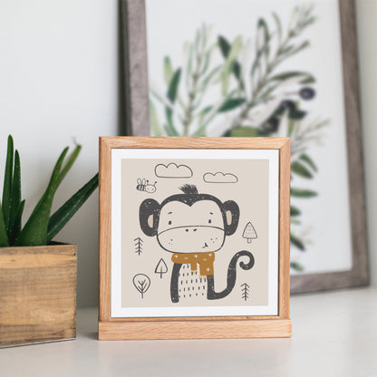 Little Monkey Print