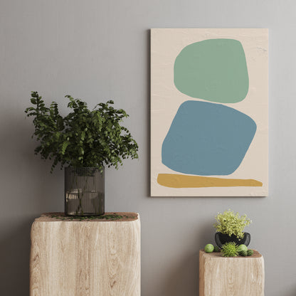 Danish Modern Minimalist Canvas Print