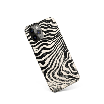 iPhone Case with Zebra Print