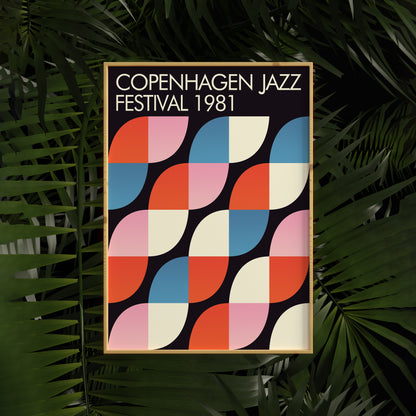 Copenhagen Modern Jazz Poster