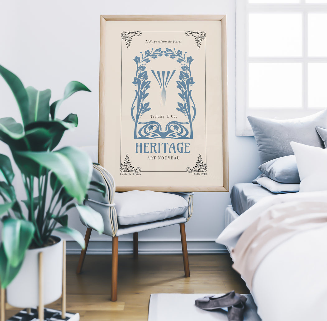 Heritage Art Nouveau Poster