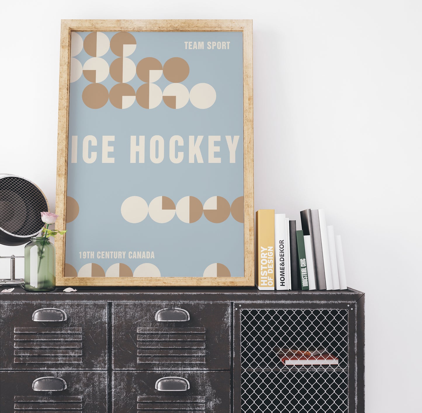 Ice Hockey Fan Print