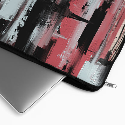 Painted Abstract Modern Pattern - Laptop Sleeve