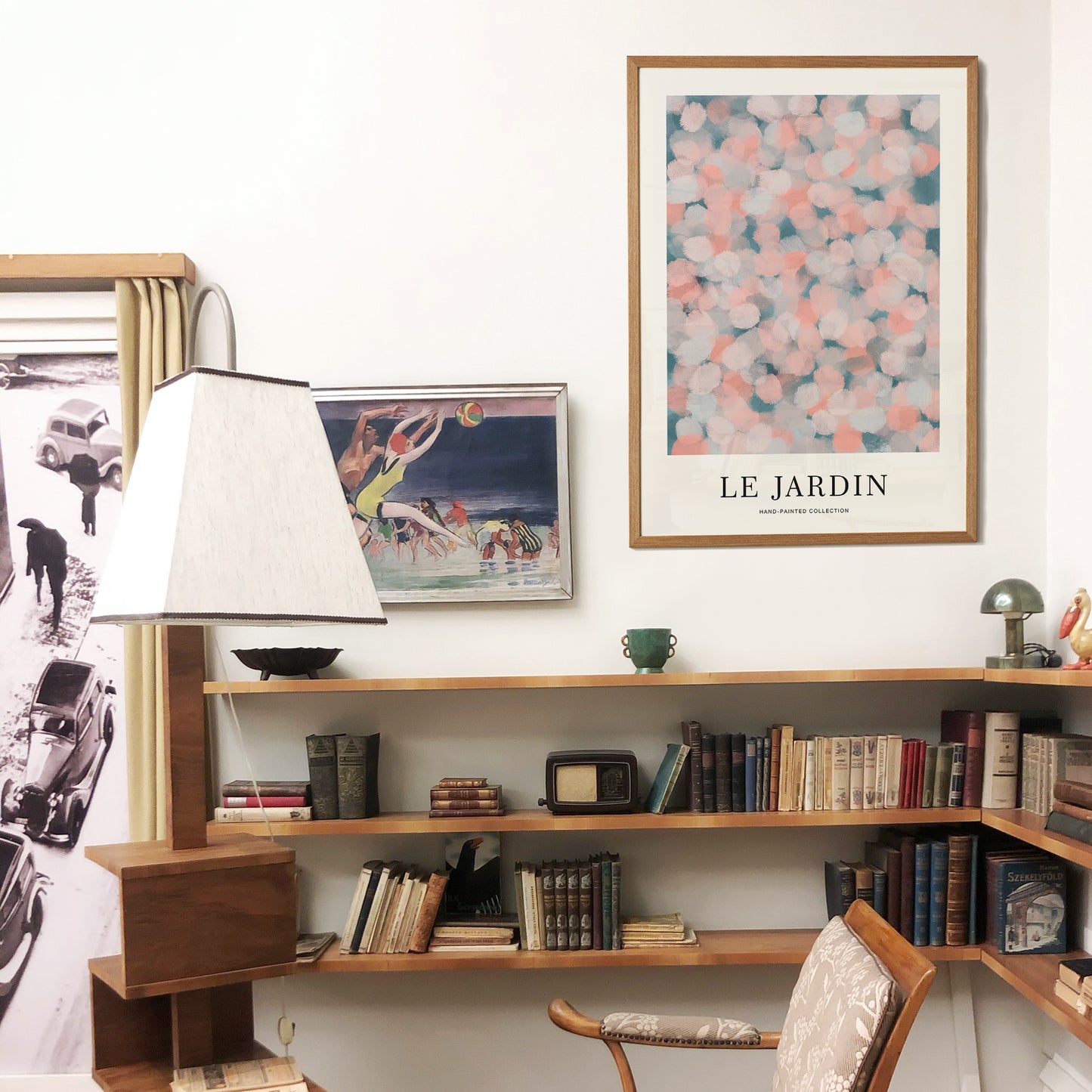 Le Jardin No3 Hand Painted Collection Poster