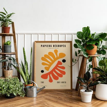 Yellow and Orange Leaves Poster