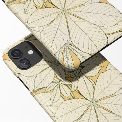 Yellow Vintage Nature iPhone Case