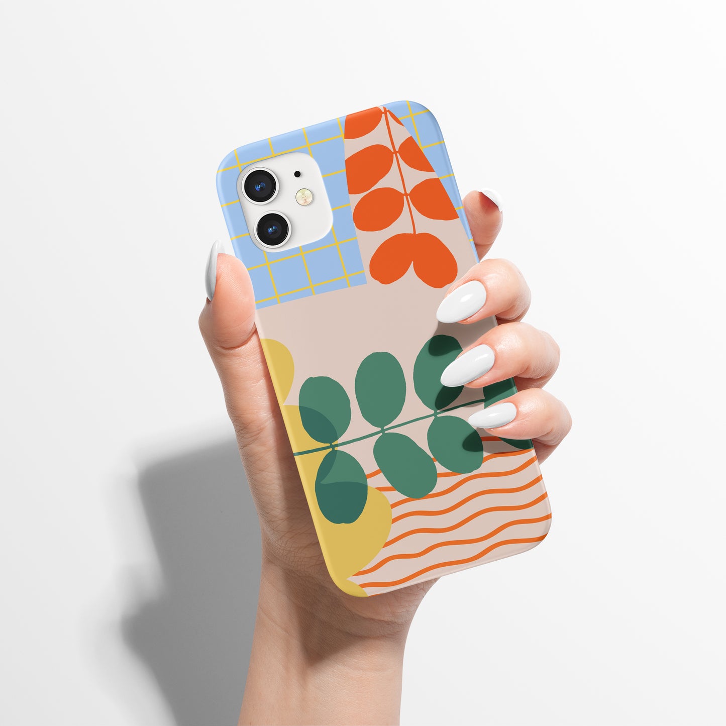 Cut Outs Contemporary iPhone Case