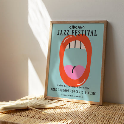 Chicago Jazz Fest Poster
