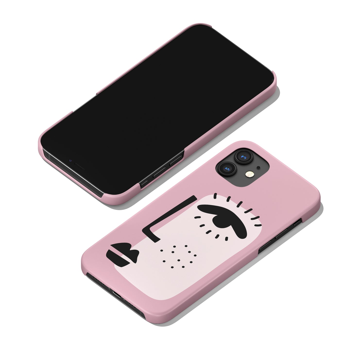 Pink Parisian Madame iPhone Case