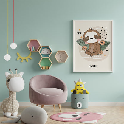 Sloth Poster