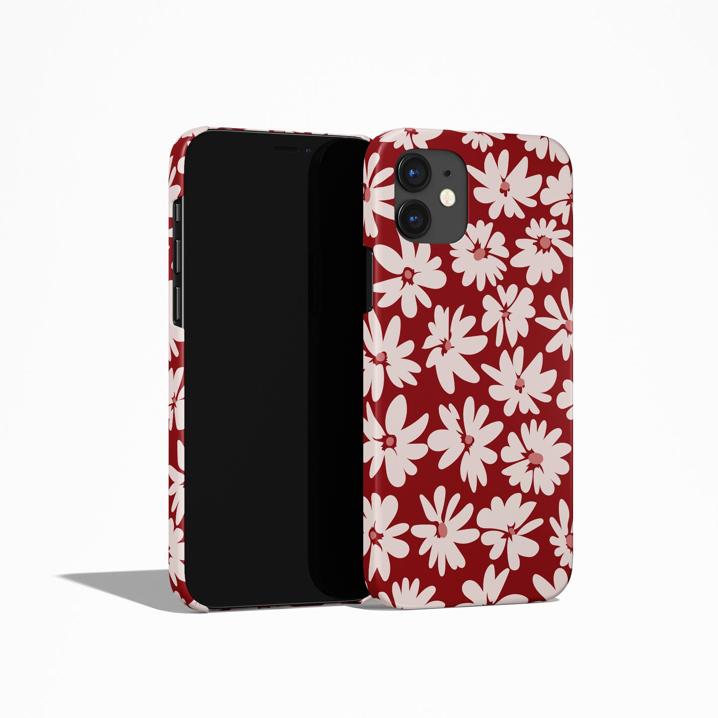 Red Daisies Meadow iPhone Case