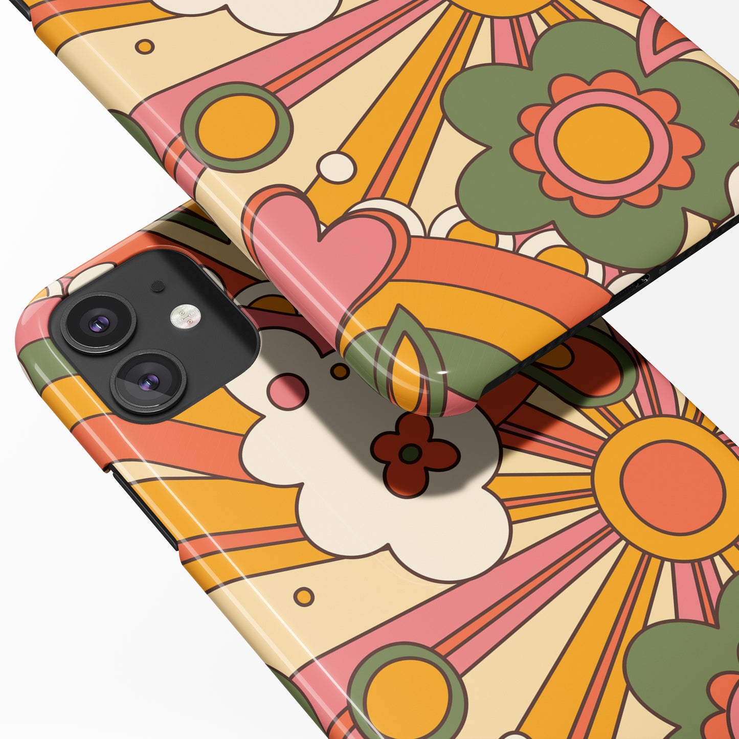 Groovy 70s Retro iPhone Case